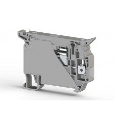 353449, Клеммник с держателем предохранителя на DIN-рейку, ASK 5LD 110V (NONPOLARITY) (серый) (упак 50 шт)